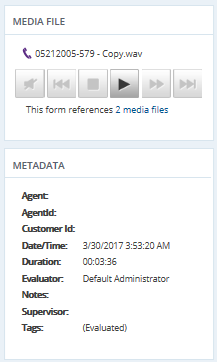 Media File window